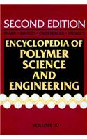Encyclopaedia of Polymer Science and Engineering: v.10: Molecular Weight Determination to Pentadiene Polymers