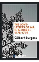 The Love-Letters of Mr. H. & Miss R.