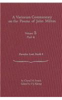 A Variorum Commentary on Poems of John Milton