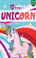 Unicorn Coloring Book for Girls Aged 4-8