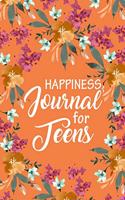 Happiness Journal for Teens, Daily Prompts to Promote 100 Questions Fun, Gratitude Journals for Girls, Self Confidence,