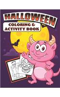 Halloween Coloring & Activity Book