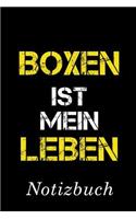 Boxen Ist Mein Leben Notizbuch