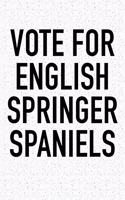 Vote for English Springer Spaniels