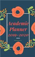 Academic Planner 2019-2020 weekly monthly 5 x 8