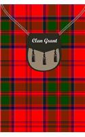 Clan Grant Tartan Journal/Notebook