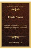 Private Prayers