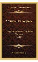 A Vision Of Giorgione: Three Variations On Venetian Themes (1910)(English)