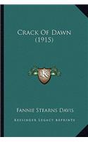 Crack of Dawn (1915)
