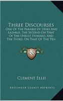 Three Discourses