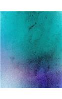 Distressed Textures Composition Notebook - Large Unruled Notebook - 8x10 Blank Notebook (Softcover Journal / Notebook / Sketchbook / Diary): (173 8x10 Blank Softcover Notebook)
