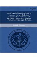 Loving-Kindness Meditation to Enhance the Psychological Recovery of Individuals with Persistent Negative Symptoms of Schizophrenia: A Pilot Study