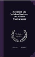 Disputatio Seu Iudicium Medicum de Cerevisia Numburgensi