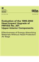 Evaluation of the 1999-2003 Head Impact Upgrade of FMVSS No. 201 ? Upper-Interior Components