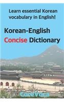 Korean-English Concise Dictionary