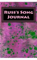 Russ's Song Journal