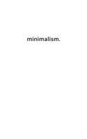 minimalism.