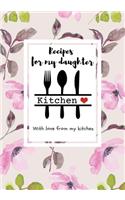 Recipes for my daughter