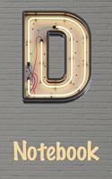 D Monogram Notebook