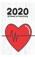 2020 A5 Week to View Diary