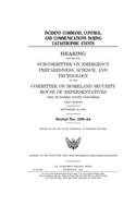 Incident command, control, and communications during catastrophic events