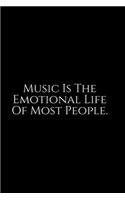 Music Is The Emotional