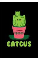 Cat Cactus Notebook Catcus