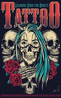 Tattoo Coloring Book for Adults