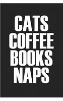 Cats Coffee Books Naps