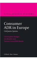 Consumer ADR in Europe