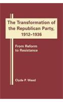 Transformation of the Republican Party, 1920-1940