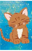 Bullet Journal for Cat Lovers Orange Kitten: 162 Numbered Pages with 150 Graph Style Grid Pages, 6 Index Pages and 2 Key Pages in Easy to Carry 5.5 X 8.5 Size.