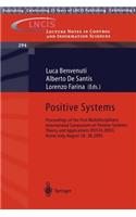 Positive Systems: Theory and Applications