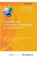 Computer and Computing Technologies in Agriculture VII