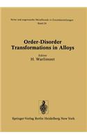 Order-Disorder Transformations in Alloys