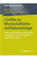 Schriften Zur Wissenschaftslehre Und Kultursoziologie