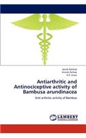 Antiarthritic and Antinociceptive Activity of Bambusa Arundinacea