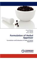 Formulation of Herbal Appetizer