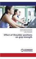 Effect of Shoulder Positions on Grip Strength
