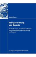 Wertgenerierung Von Buyouts