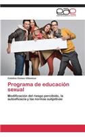 Programa de Educacion Sexual
