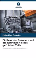 Einfluss der Resonanz auf die Rauhigkeit eines gefrästen Teils