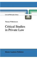 Critical Studies in Private Law