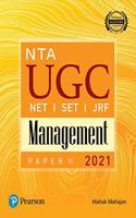 NTA UGC(NET/SET/JRF) Paper 2- Management | 2021 | Second Edition | By Pearson