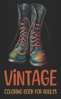 Vintage Coloring Book for Adults