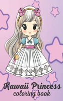 Kawaii Princess Coloring Book