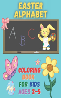 Easter Alphabet Coloring Book