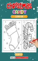 Christmas Candy Coloring Book Sweeten Your Festive Palette