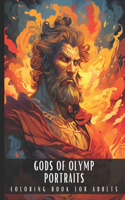 Gods Of Olymp Portraits Coloring Book for Adults