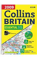 2009 Collins Essential Road Atlas Britain